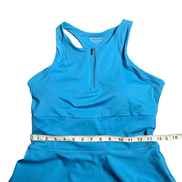 Athleta Blue Break Point Dress Size: M - Picture 5 of 8